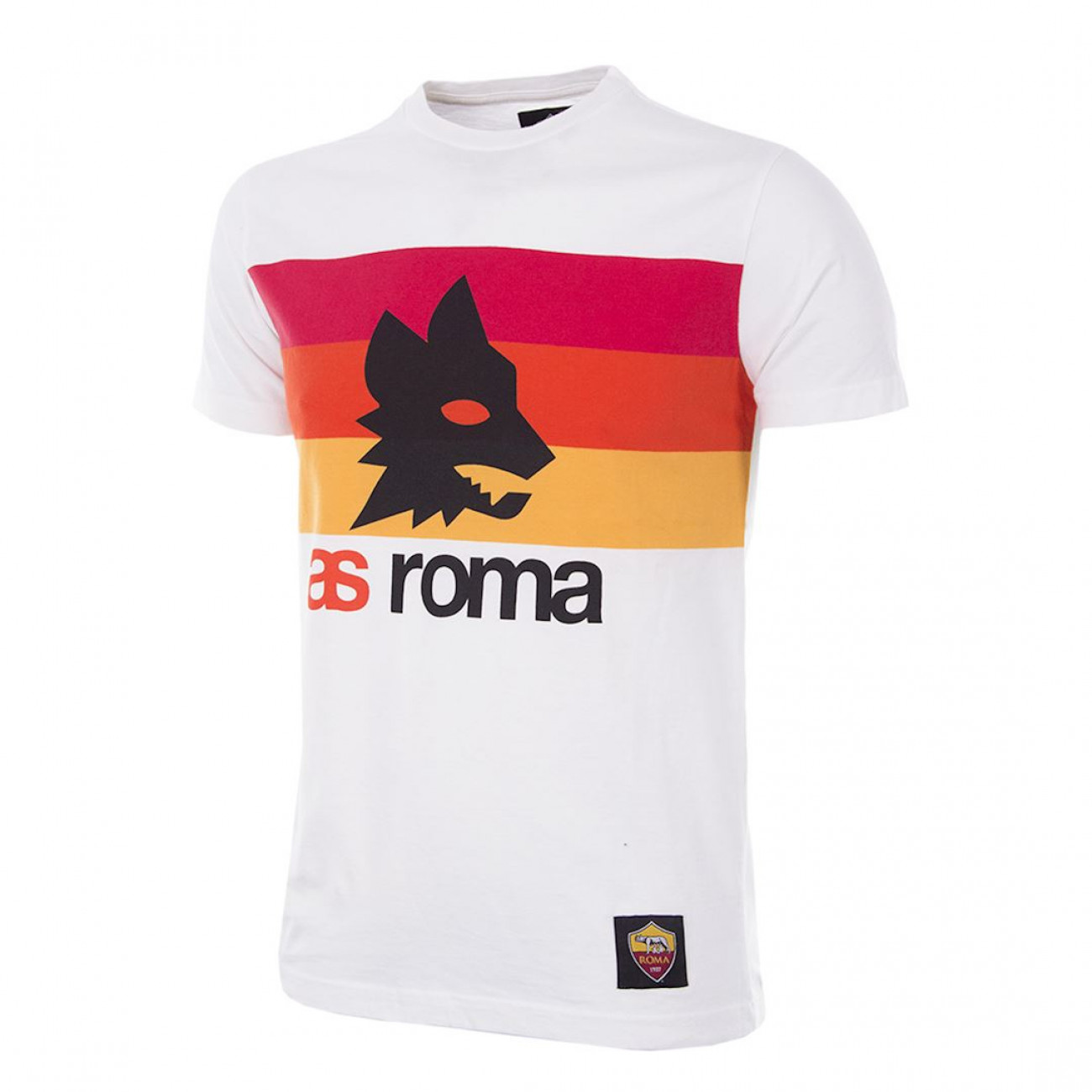 AS Roma Retro T Shirt Retrofootball
