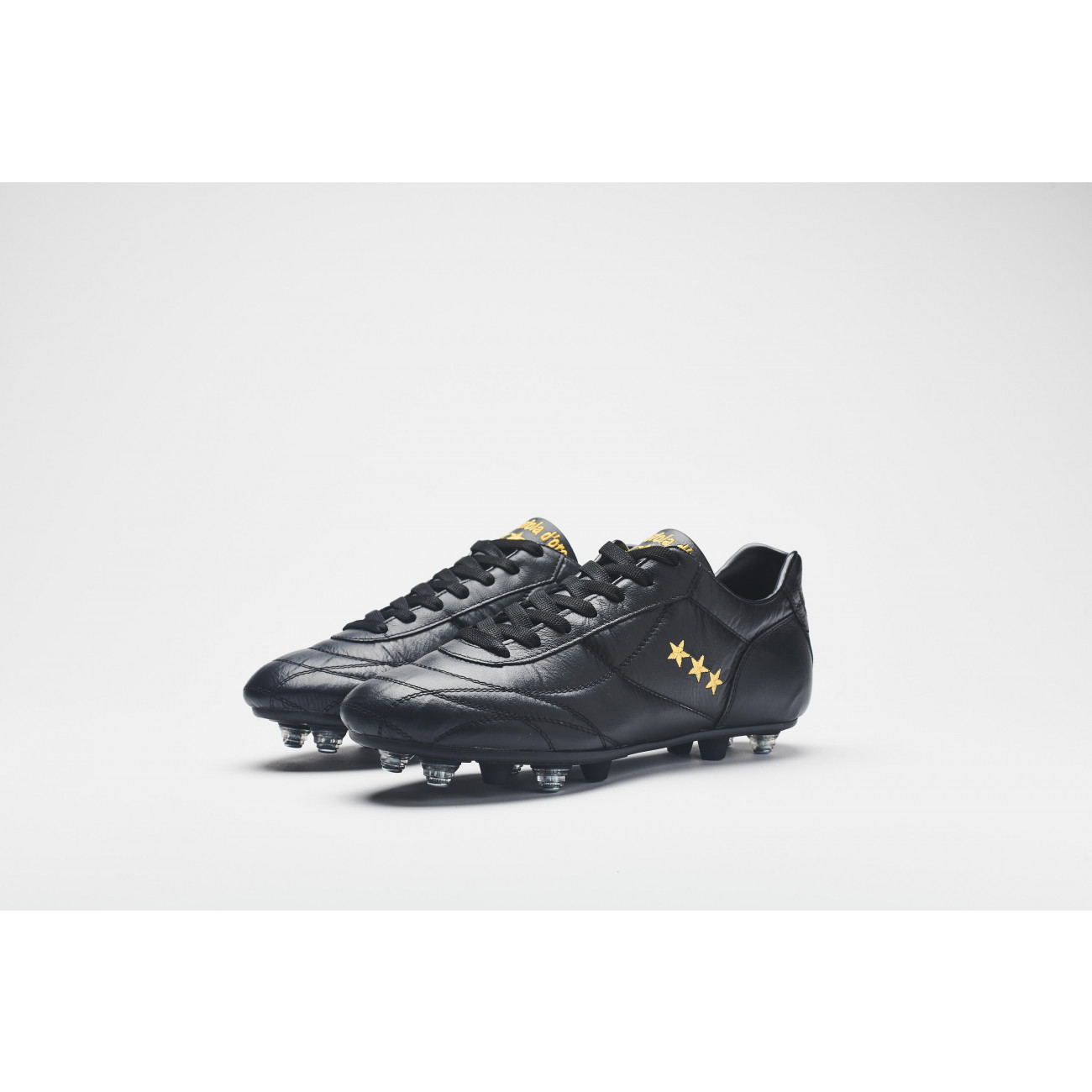 Black gold football boots clearance