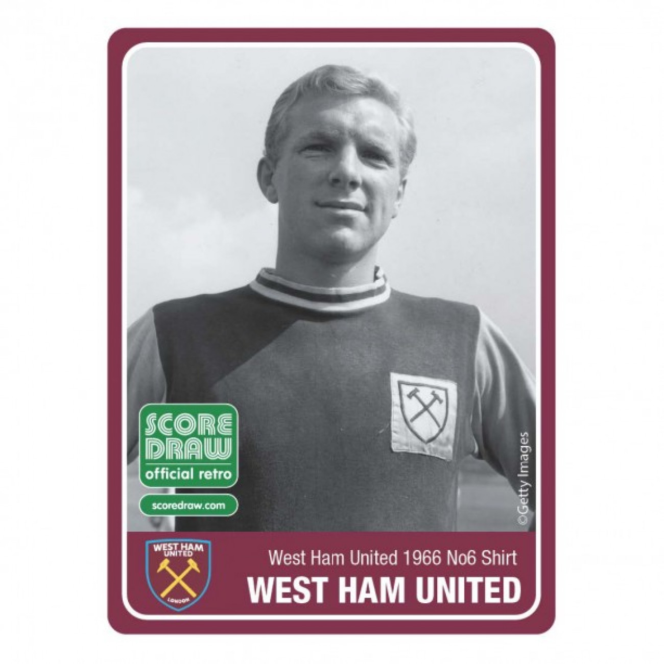 West Ham 1965/66 Trikot | Retrofootball®