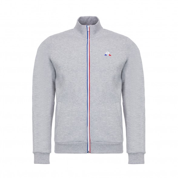 Essentiels Full Zip Sweatshirt | Grey