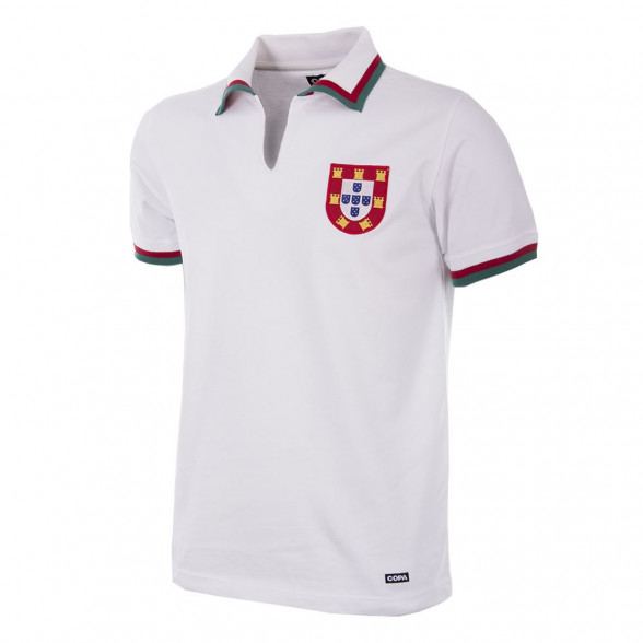 Portugal retro Trikot 1972 | Weiß