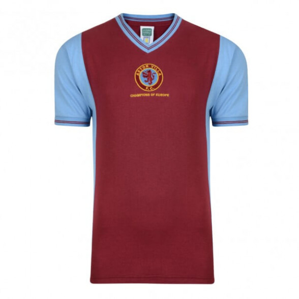 Aston Villa 1982 Champions of Europe retro trikot