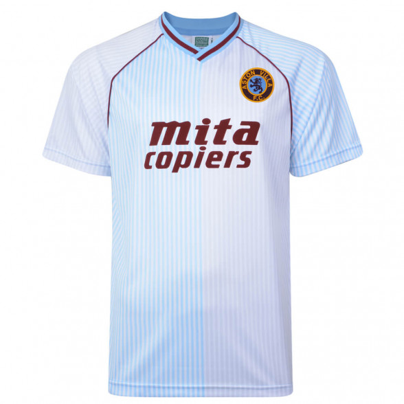 Aston Villa 1988 Aüswarts retro trikot