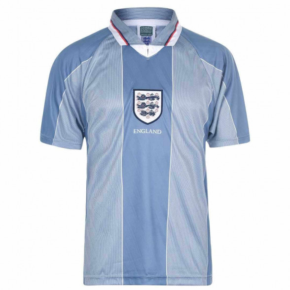 England 1996 Aüswarts retro trikot