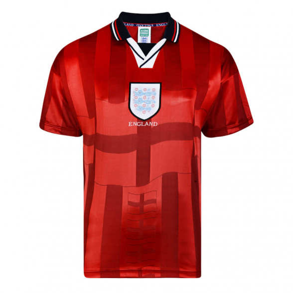 England 1998 Aüswarts retro trikot