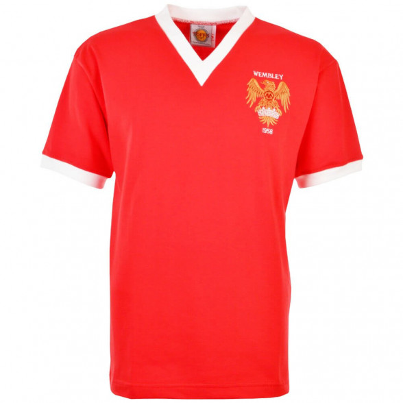 Manchester United 1958 FA Cup Final retro trikot