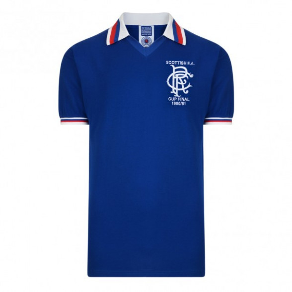 Glasgow Rangers 1980/81 Trikot 