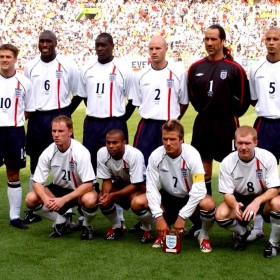 England 2002 retro trikot
