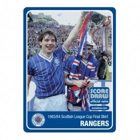 Glasgow Rangers 1984 Trikot 