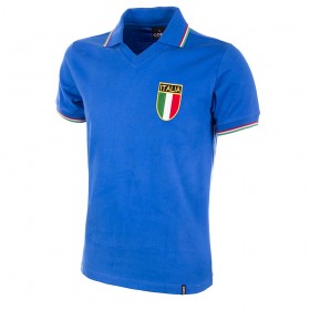 Italien Retro Trikot. Die italienische Mannschaft der Weltmeisterschaft 1982