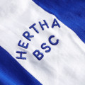 Hertha Berlin genähtes Schild im retro Trikot