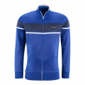 Schalke 04 retro Trainingsjacke Blau Front