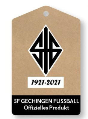 ETIQUETA CAMISETA SF GECHINGEN CENTENARIO ETIQUETA CAMISETA SF GECHINGEN CENTENARIO