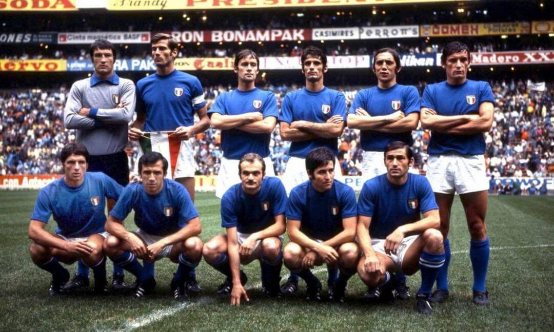 Italien retro Trikot 70er Jahre